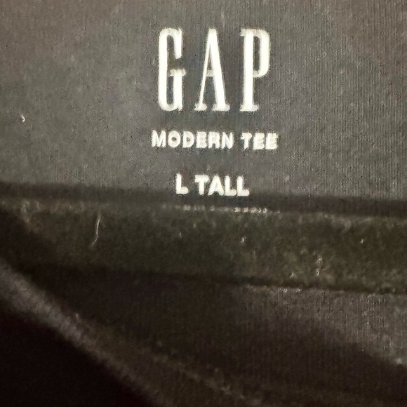 GAP Women’s Black Long Sleeve Tee Tall - Picture 3 of 4